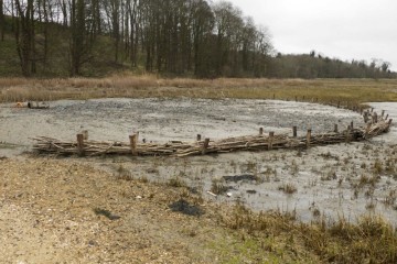 Loompit Lake site after the completion of dredging operation March 2015 Copyright - Simon Read